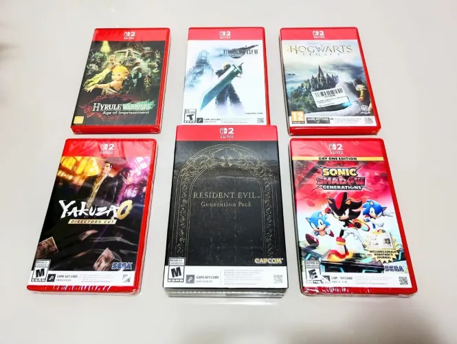 JOGOS LACRADOS NINTENDO SWITCH 2