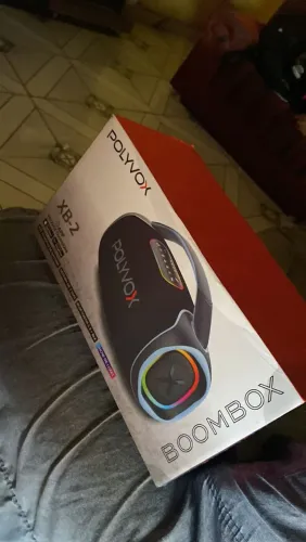Caixa de som boombox Polyvox