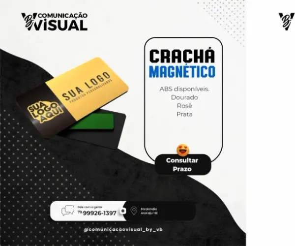 Broche com Imã Magnetico