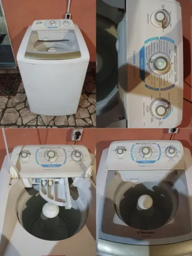 máquina de lavar Electrolux turbo rápida 10kg