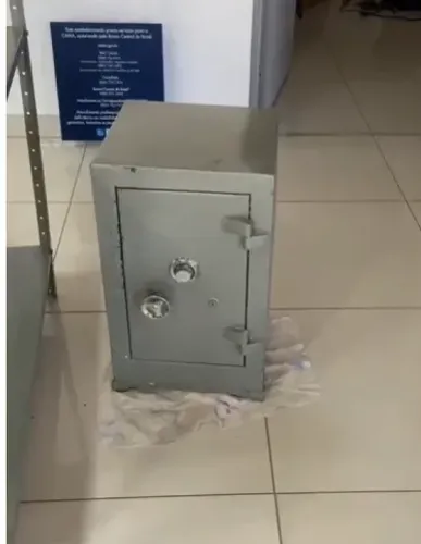 COFRE DE SEGURANÇA EM AÇO - 60CM