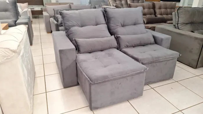 Sofá Retrátil e reclinável