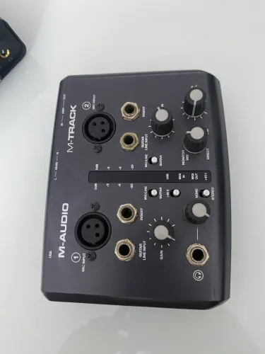 Placa de audio m audio