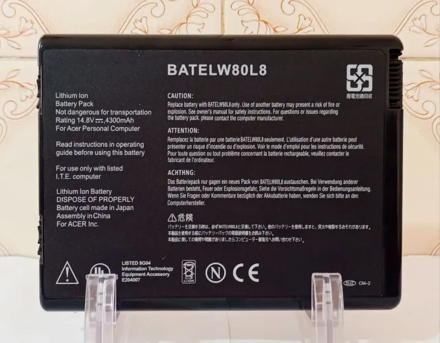 Bateria Para Notebook Acer Modelo: Batelw80l8 - Original
