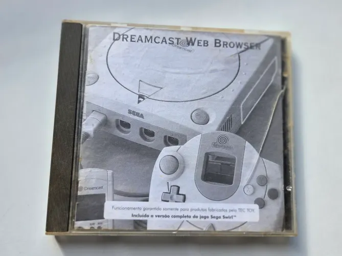 GD ROM Web Browser 2.0 - Dreamcast Tectoy