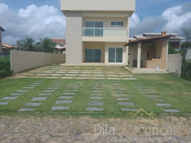Casa em Condomínio para Venda em Caucaia, cumbuco, 4 dormitórios, 4 suítes, 1 banheiro, 4 