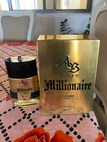 Perfume AB Spirit Millionaire Lomani 100ml + Caixa - R$180