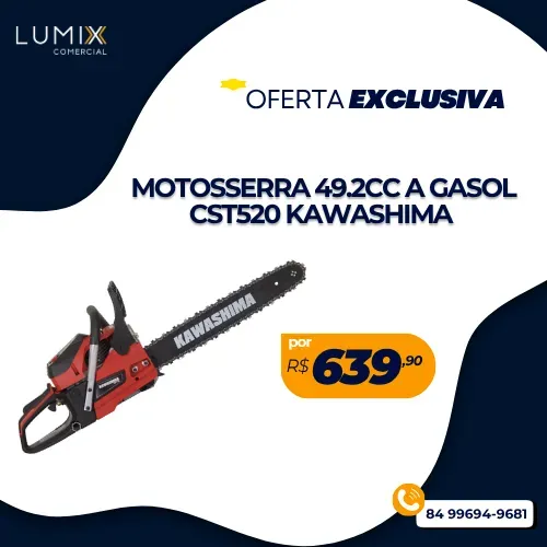 MOTOSSERRA 49.2CC A GASOLINA KAWASHIMA