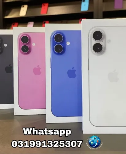 iPhone 16 Novo Lacrado com um ano de garantia Apple