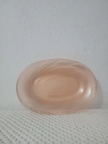 Vendo Travessa De Vidro Oval Nadir Figueiredo.