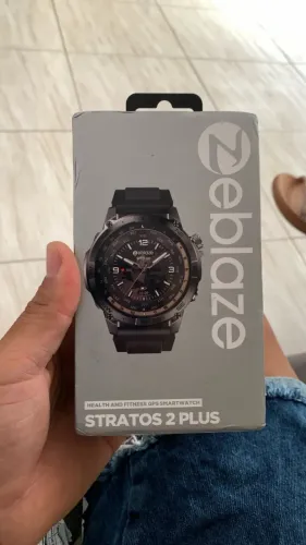 Zeblaze Stratos 2 plus. Lacrado e na garantia. Conexão com whatsapp, instagram. Possui GPS