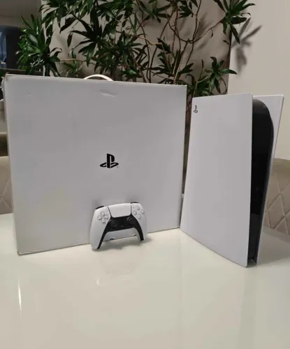 PlayStation 5 Slim Digital - Completo + Controle Original
