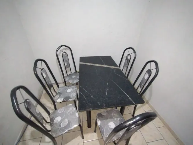 MESA GRANITO 6 CADEIRAS