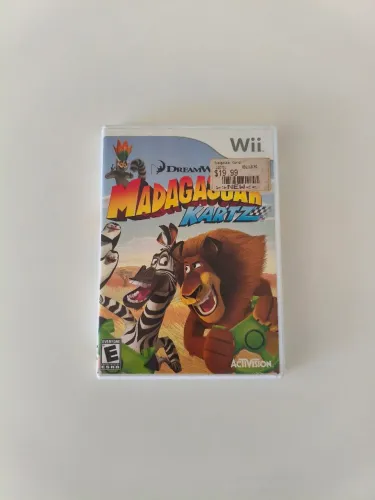 Madagascar kartz Original - Jogo Nintendo Wii 