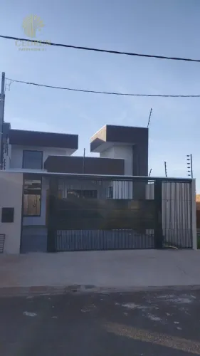 Casa à venda em Sarandi, Eco Valley, com 3 quartos, 87 m², com área gourmet e pé-direito a