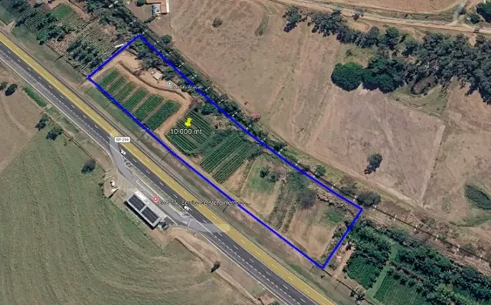 TERRENO À VENDA - 10.000 m² ÀS MARGENS DA SP-294 - HERCULÂNDIA/SP