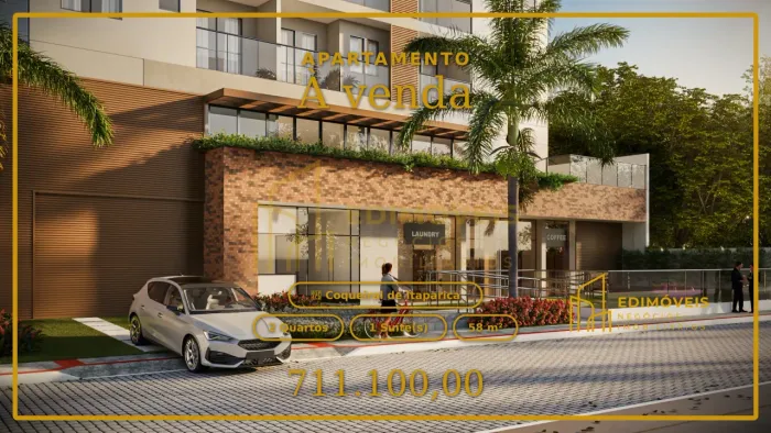 Exclusivo: Apartamento com Suíte e Lazer em Coqueiral de Itaparica