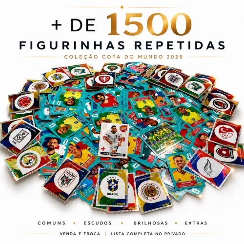 Figurinhas da Copa 2026 - Originais Panini