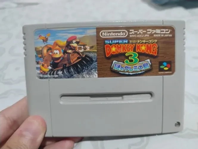 Super Famicom (Nintendo) - Fita original - Donkey Kong Country 3
