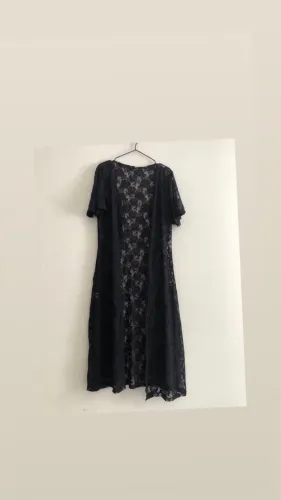 Sobretudo de renda tamanho M