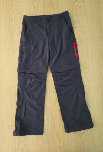 calça de trilha modular quechua infantil 8/9a