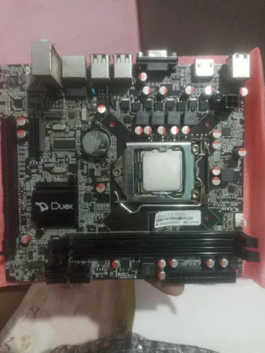 Kit Placa Mãe Duex DX H55S + Intel Core i5 650 LGA 1156 Funcionando
