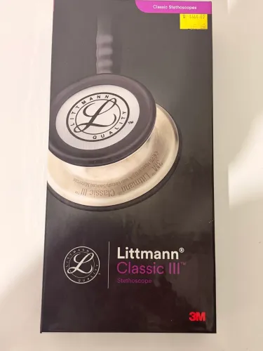 Estetoscópio littman Classic III, semi novo na caixa