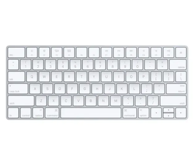 Teclado Apple Magic Keyboard Original A1644 MLA22BZ/A Bluetooth Layout Inglês (US)
