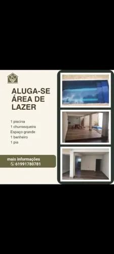 Aluga-se espaço para eventos no sol nascente trecho 3
