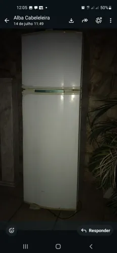 Geladeira dúplex Cônsul funcionando perfeitamente