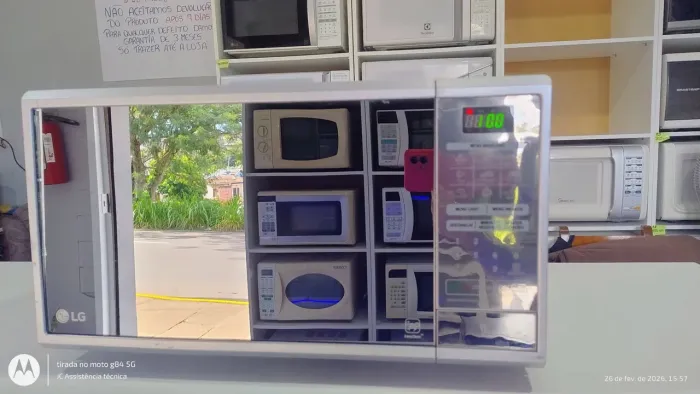 Microondas LG 30 Litros Espelhado com garantia de 3 meses