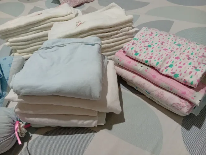 Enxoval de bebê 50 peças 