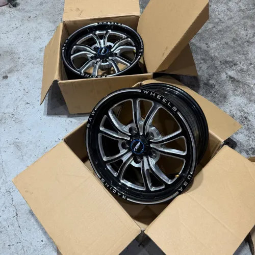 Par Rodas Raw Racing Exocet - Aro 15 / Tala 8 5x114 Off Set 27 (LANÇAMENTO)