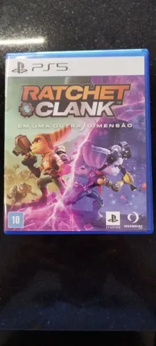 Jogo PS5 Ratchet Clank. Em outra dimensão
