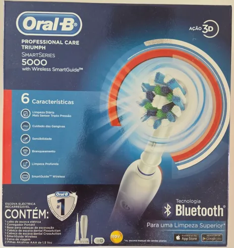 Escova de dentes elétrica Oral-B Smartseries 5000