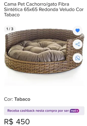 Cama de caozinho