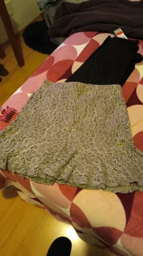 Saia p Rosa antigo marca Biamar
