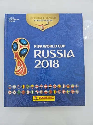 Álbum copa do Mundo 2018 - COMPLETO (capa dura)