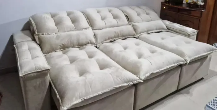 Sofás retrátil com pillow top
