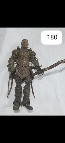 (Reservado) Lote com 3 orcs senhor dos anéis toy biz