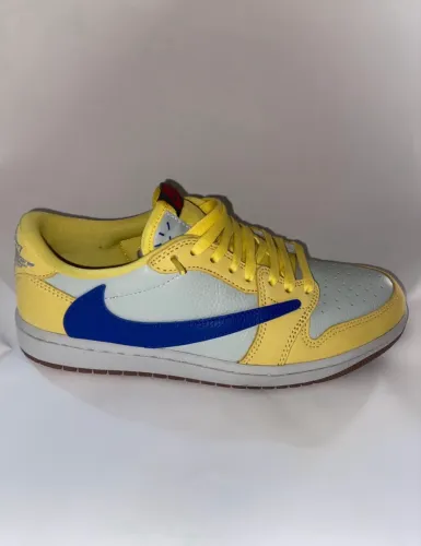 Travis Scott x Air Jordan 1 Low OG Canary