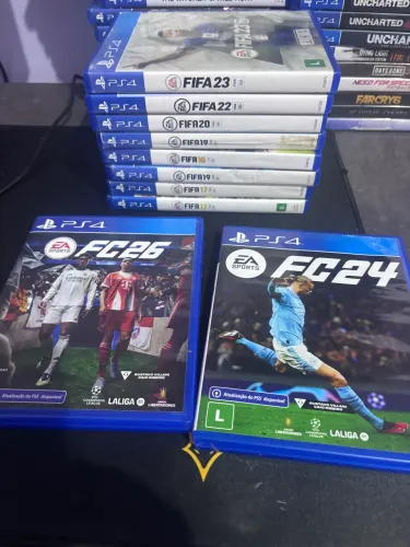 Jogos FIFA - 26/24/23/22/20/19/17/16