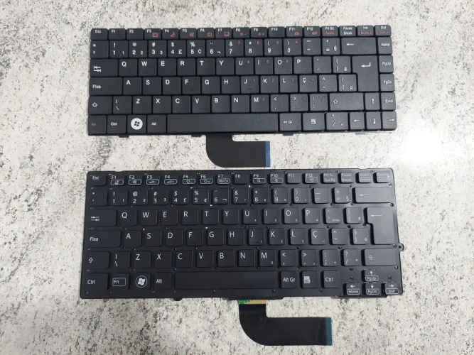 2 teclados para notebook novos modelos na descrição