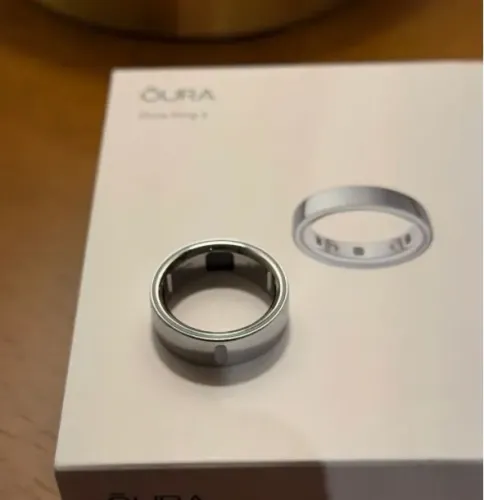 OURA RING PRATA SERIES 4 Praticamente novo!!! Tam 6