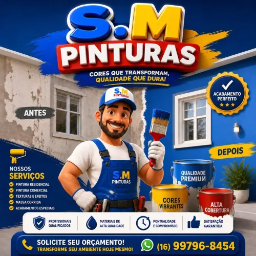 Pinturas para entregas de imóveis/ Pintor Profissional + 