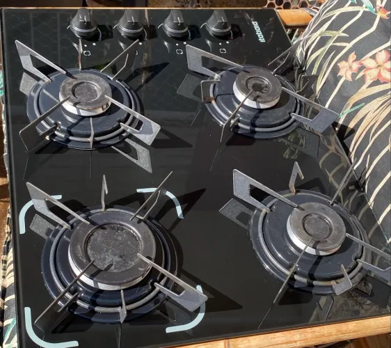 Fogão cooktop 4 bocas