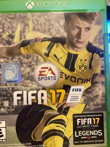 Jogo fifa 17 xbox one