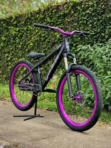Bicicleta Gios 4 Trix aro 26 kubo barulhento kit single freio hidráulico Shimano 