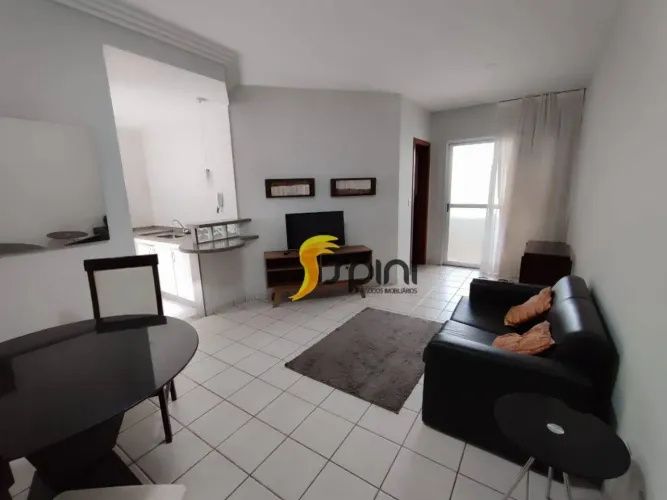 Apartamento com 1 dormitório para alugar, 45 m² por R$ 2.200,00/mês - Patrimônio - Uberlân