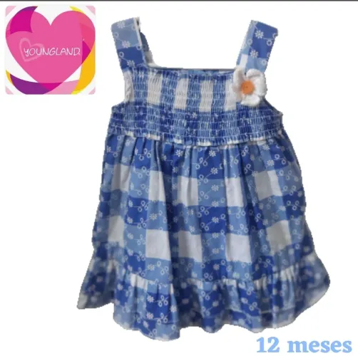 Vestido bebê - 12 meses